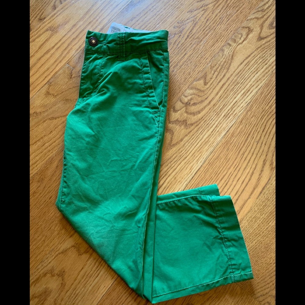Tucker and Tate boys green pants  Size 4